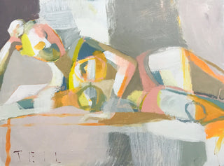 Recline in Citrus, 30"x40"
