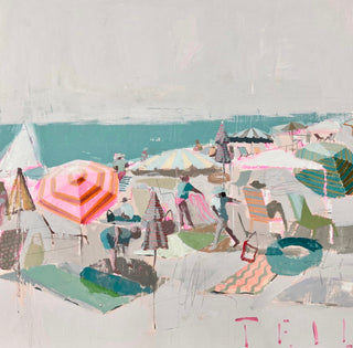 Juno Beach Study X, 20"x20"