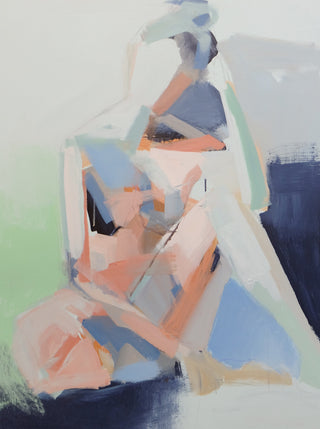 Navy & Neutral, 30x40