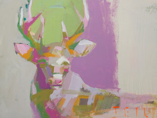 Morning Buck, 18x24