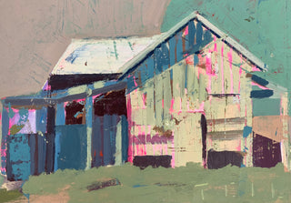 Barn Study XXXXIV, 11"x8"