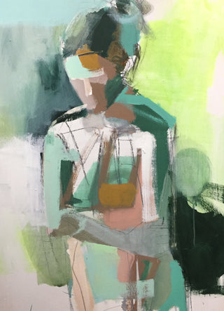 Bright and Shy 18x24