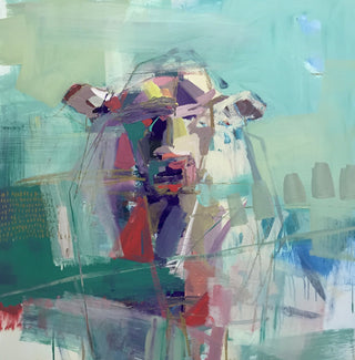Urban Cow II 36x36