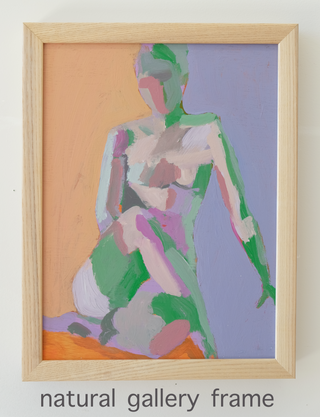 Summer Figure Study No. 54, 9"x12"