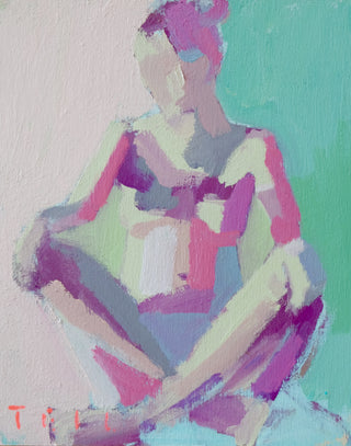Summer Figure Study No. 6, 8"x10"