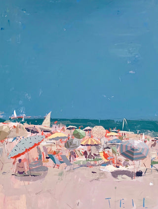 Beach Bumming, 18"x24"
