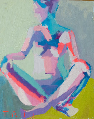 Summer Figure Study No. 12, 8"x10"