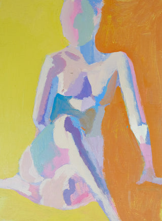 Summer Figure Study No. 16, 9"x12"