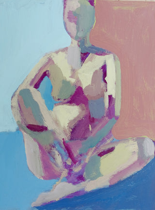 Summer Figure Study No. 19, 9"x12"