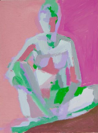 Summer Figure Study No. 20, 9"x12"