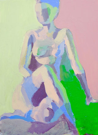 Summer Figure Study No. 54, 9"x12"
