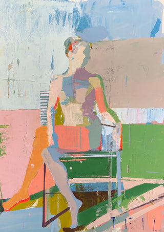 Winter Figure XIX, 14"x19"