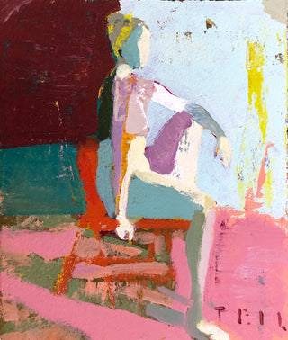 Winter Figure XXVII, 8"x10"