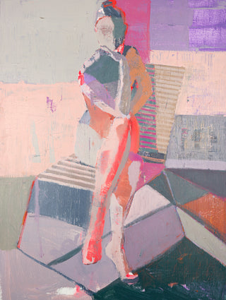 Fuchsia Facade, 30"x40"