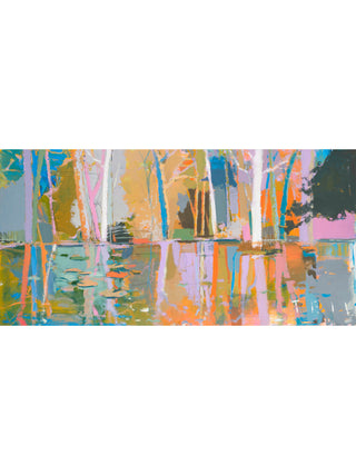 Sunset Woods, 24"x48"