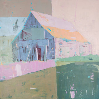 Barn Study II, 30"x30"