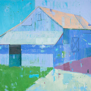 Barn Study I, 30"x30"
