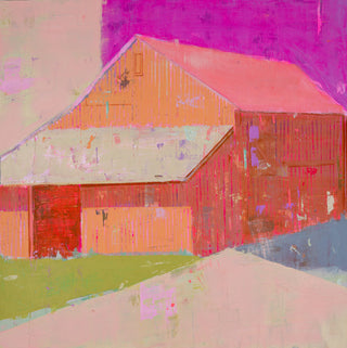 Barn Study III, 30"x30"