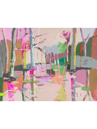 Pink Cypress, 18"x24"